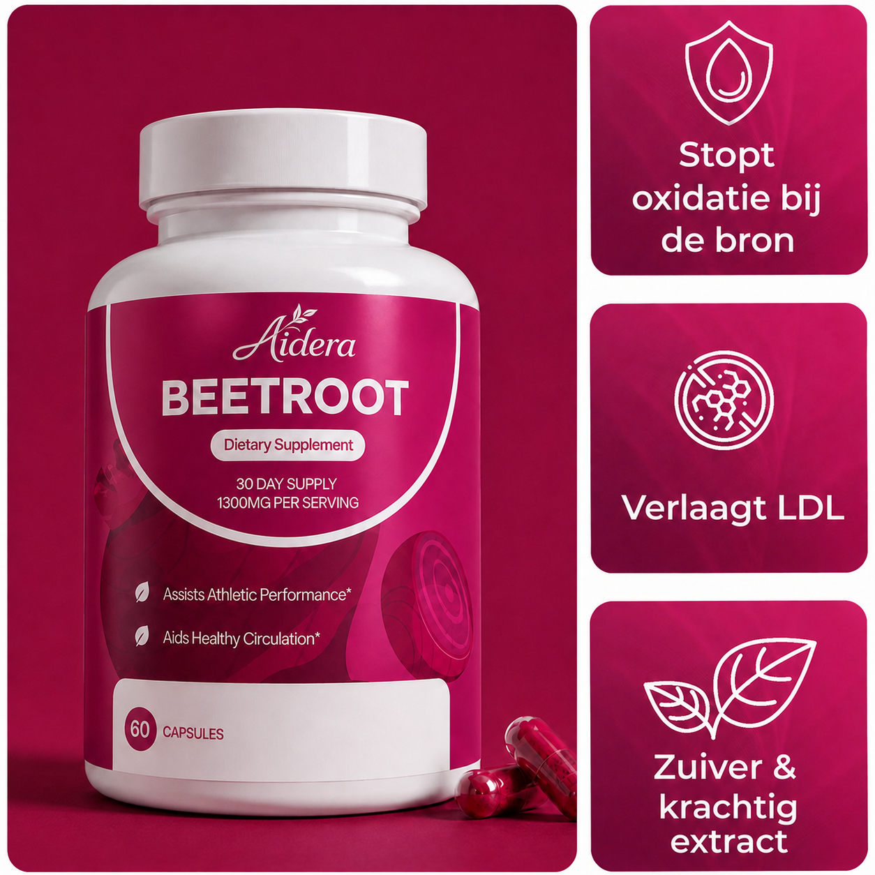 Aidera Beetroot Capsules
